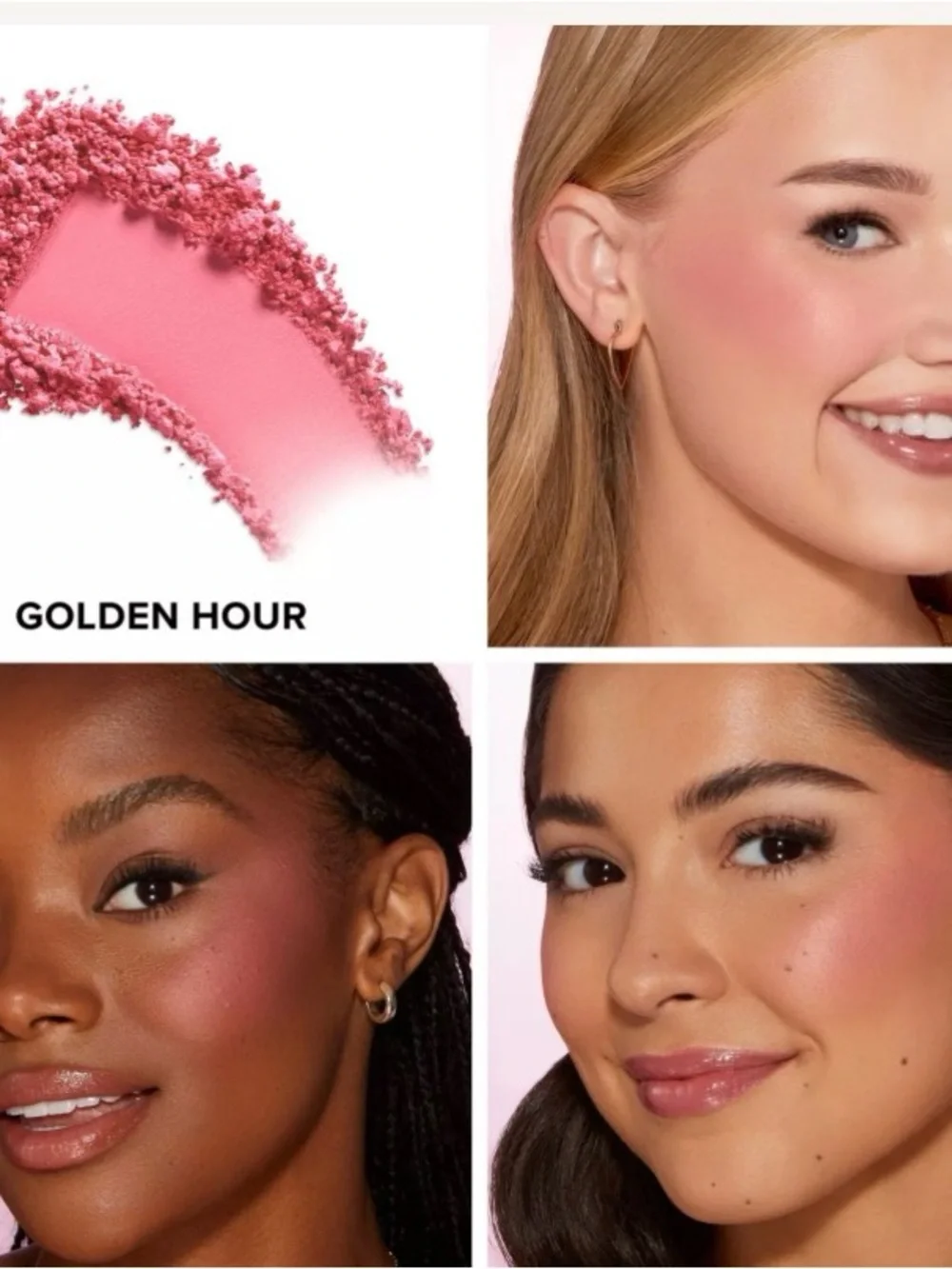 Too Faced bright pink